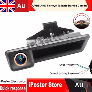 1080P Fisheye Lens Tailgate Handle Camera For BMW 3 5 Series X5/6 E60/70/E82/E90 - Picture 1 of 16