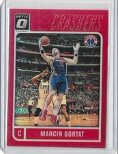2016-17 Optic Marcin Gortat Crashers Red Prizm /99 WIZARDS
