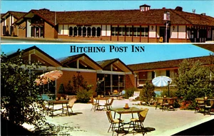 CHEYENNE, WYOMING - HITCHING POST INN - HOTEL - VINTAGE POSTCARD - Picture 1 of 2