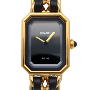CHANEL Premiere M Watches H0001 Gold Plated ElegantBracelet used - Picture 1 of 10