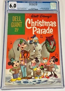 Walt Disney Merry Christmas Dell Comic #26 from 1959 CGC 6.0 - 25c Variant 🔥 - Picture 1 of 2