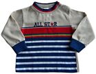 Garanimals Sweater Baby 12 Months All Star Vintage Mock Snap Neck Pullover