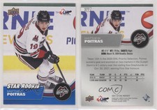 2021-22 Upper Deck CHL Star Rookie Blue Matthew Poitras #377