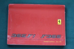 Ferrari F355 355F1 1999 USA Betriebsanleitung, Owner´s Manual Uso e manutenzione - Bild 1 von 1