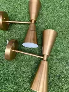 Wall Sconce Mid Century Sputnik Light Italian Brass Light Fixture - Picture 1 of 5