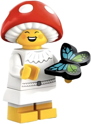 LEGO Serie 25 Mushroom Sprite (71045) Nuevo Retirado Coleccionable CMF Foto 1 de 3