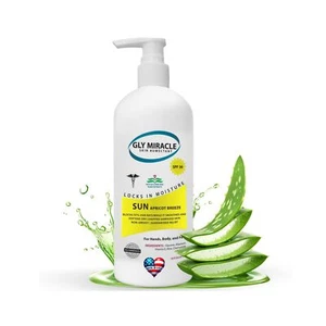 Gly Miracle SUN SPF30 Moisturizing Block Hydrate and Protect Dry Cracked Skin - Picture 1 of 8