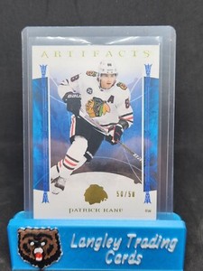 2022-23 Upper Deck Artifacts Patrick Kane #d 50/50 Red Wings/Blackhawks