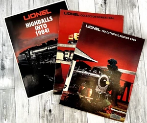 1984 Lionel Catalogs; Collector Series, Traditional Series & Highballs Lot of 3 - Picture 1 of 14