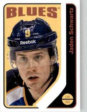 2016-17 O-Pee-Chee Retro Blank Back Jaden Schwartz #386