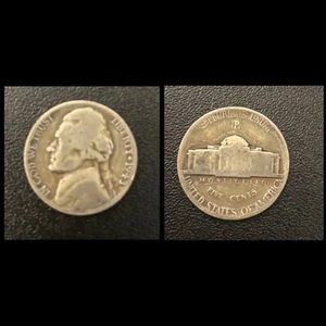 1943-P Jefferson Silver War Nickel As Is 👌 - Picture 1 of 2