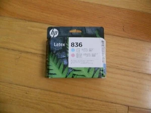 2023 GENUINE HP 836 Lt Cyan/Lt Magenta printhead 4UV97A Latex 700 800 NEW SEALE - Picture 1 of 1