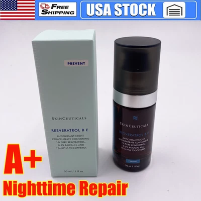 SkinCeuticals ресвератрол B E 30 мл / 1 унция подлинный новый быстрая доставка | ПРОДАВЕЦ ИЗ США - Изображение 1 из 3