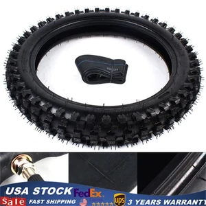 90/100-16 Rear Tire+Tube Set For Honda Dirt Bike KX100 CRF150 - Picture 1 of 8