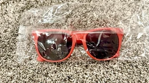 All Red Chick-fil-A Sunglasses Glasses Adult Sized New In Package - Picture 1 of 3