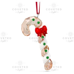 Swarovski Crystal HOLIDAY CHEERS GINGERBREAD CANDY CANE ORNAMENT 5627609 Xmas - Picture 1 of 1