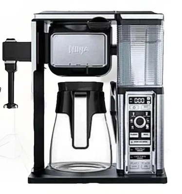 Ninja Black 10-Cup Coffee Bar Glass Carafe System CF091 Coffee Lover Barista - Image 1 of 4