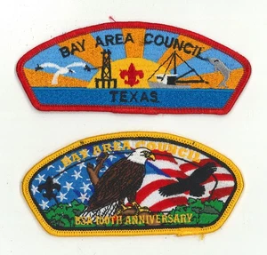USA BOY SCOUTS OF AMERICA - BSA BAY AREA SCOUT COUNCIL SHOULDER PATCH CSP (2 VAR - Picture 1 of 2