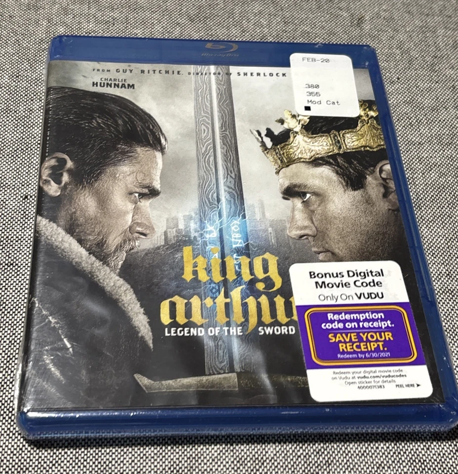 King Arthur: Legend of the Sword (Blu-ray 2017) New Sealed - Image 1 of 2