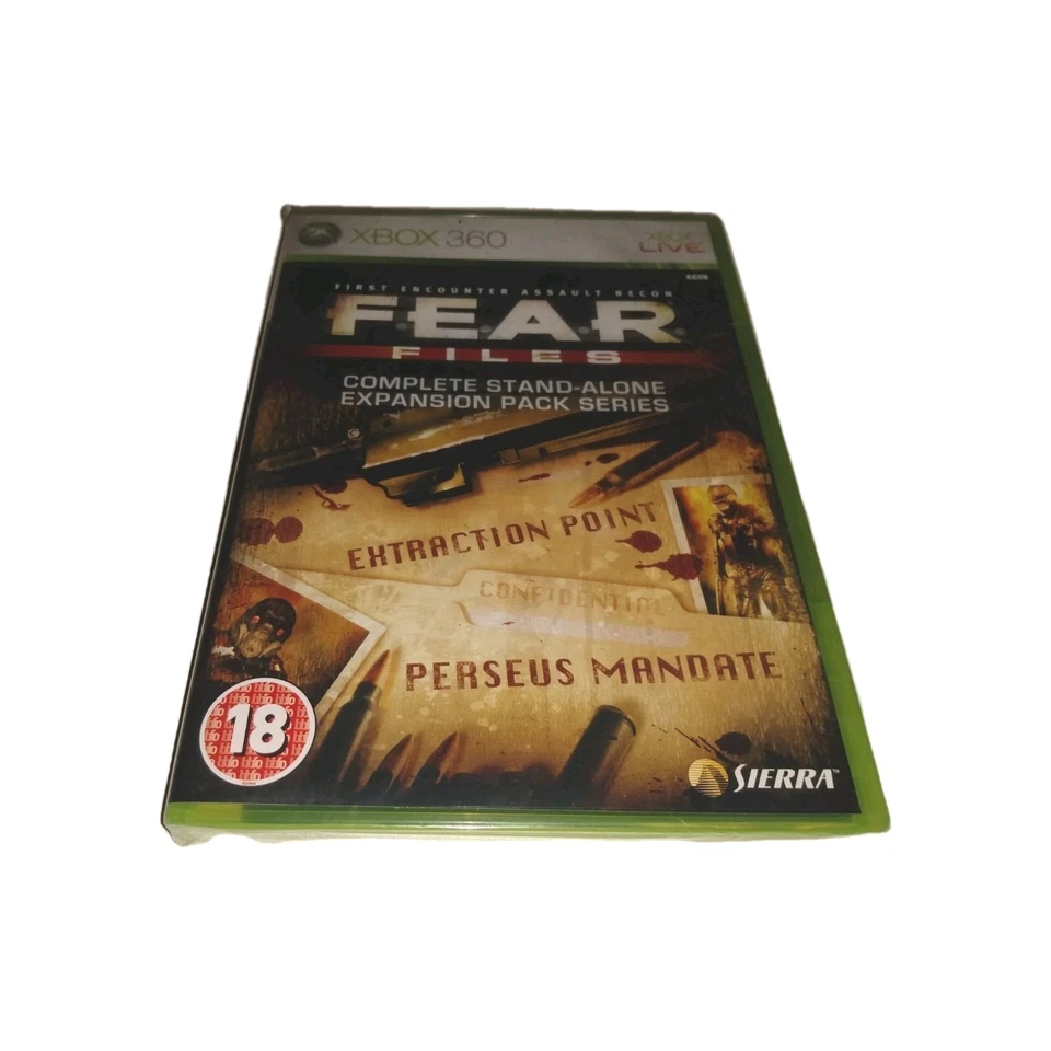 Xbox 360 Fear Files *Sealed Brand New factory sealed - Image 1 of 1