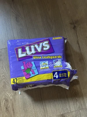 Pañales luvs años 90 talla 4 vintage Foto 1 de 4