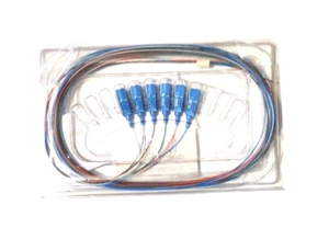 Signamax FP6-9-4-003M 6-Fiber Pigtail Kit, Fiber Optic, Duplex SC/SC Single-Mode - Picture 1 of 3