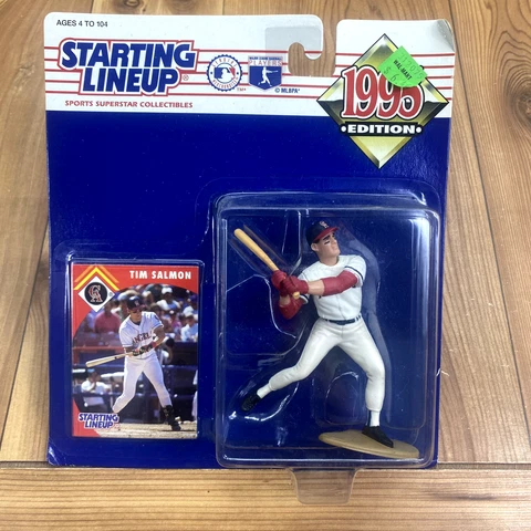 90s DEADSTOCK Starting Lineup Tim Salmon California Angels MLB Action Figure Cover