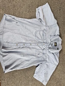 Red Head Men's 3XL Gray Long Sleeve Button-Down - Picture 1 of 6