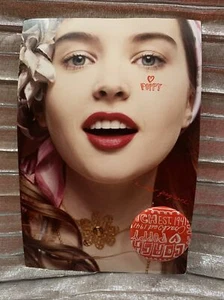 COACH POPPY FASHION STYLE PIN FOR BAG OR CLOTHES- Red & White Print - New! - Picture 1 of 7