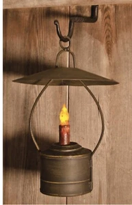 Rustic Farmhouse Decor Hanging Nook Lantern - 2 Piece Assembly - Picture 1 of 1