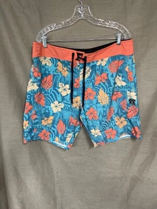 Volcom Board Shorts Swim Trunks Floral Print Mens 36 good cond. - Picture 1 of 13