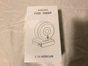 1080P Webcam with Microphone, 360-Degree Rotation Streaming USB PC Computer Webc - Picture 1 of 2
