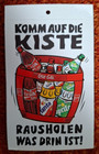 Aufkleber / Sticker "Coca-Cola" 8,5 x 12,5 cm
