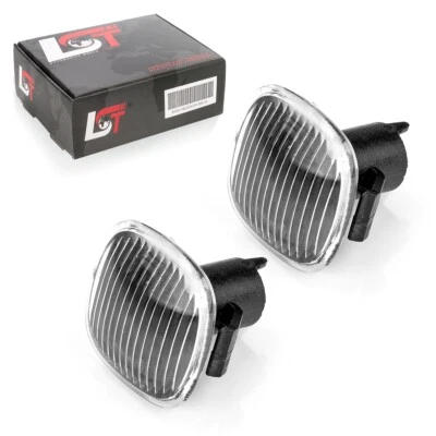 2X Luce Indicatori Paraurti Nera Trasparente Per SKODA Fabia I II 6Y 542 545 - Immagine 1 di 4
