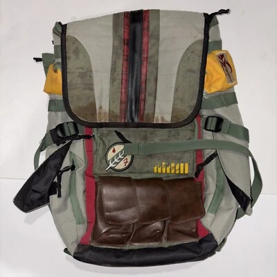 Mochila Bioworld Star Wars Libro de Boba Fett Escuela Mandaloriana Usada en Excelente Condición Foto 1 de 4