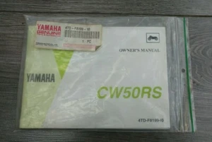 4TD-F8199-10 YAMAHA OWNERS MANUAL CW50RS - Picture 1 of 6