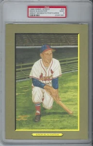 1988 Perez-Steele Great Moments Postkarte #29 Enos Slaughter HOF -MINT PSA 9- - Bild 1 von 2