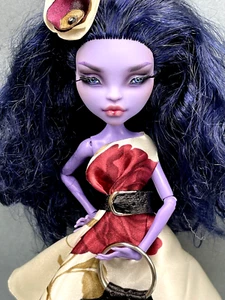 Bambola artistica personalizzata OOAK Monster High ridipinta Jane Boolittle "Penelope" ItheDoll - Foto 1 di 12