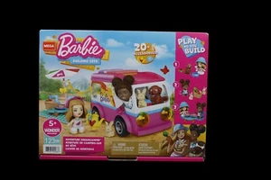 Barbie Mega Construx Adventure DreamCamper Bldg Sets 123 Teile 20+ Zubehör - Bild 1 von 2
