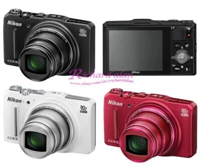 Cámara digital Nikon COOLPIX S9700 16,0 MP 30x con zoom óptico - 100 % funcionando Foto 1 de 4