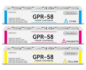 Canon GPR-58 Toner Cartridge Set Cyan, Magenta, Yellow - *NEW* - Picture 1 of 1