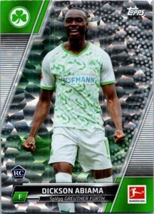 2021-22 Topps Bundesliga #83 Dickson Abiama Fleckenfolie - Bild 1 von 2