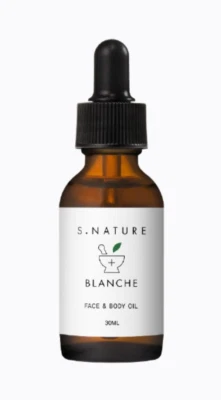 Aceite facial y corporal S.Nature Blanche 30 ml hidratante K-Beauty Foto 1 de 3