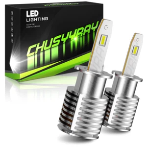 For Hyundai Elantra 1996-2003 2pc H3 LED Fog Driving Light Bulbs Kit 6000K White - Picture 1 of 12