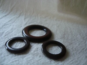 3 tamaños mixtos hebilla redonda años 40/diapositiva/adorno - Imagen 1 de 2