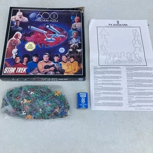 Star Trek Jigsaw Puzzle FX Schmid 600 Piece Exquisit 1993 Paramount #90041 - Picture 1 of 19