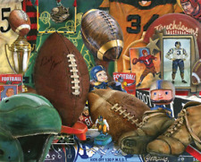 'S 1000 Piece Jigsaw Puzzle Vintage Football - Made in USA