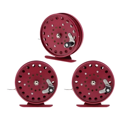 3PCS Mini Metall Angelrolle Spinnrolle Eisfischen Salzwasser 5,5 Cm - Bild 1 von 4