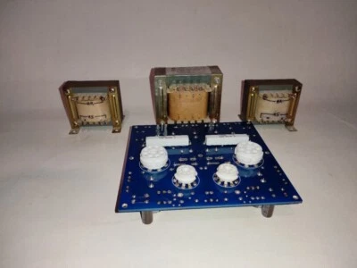 tube valve amplifier kit 6L6 12AX7 with power output transformers - Image 1 of 3