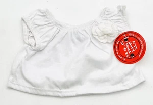 Build-A-Bear White Floral Top Shirt NWT Fits 10”-24” - Picture 1 of 4